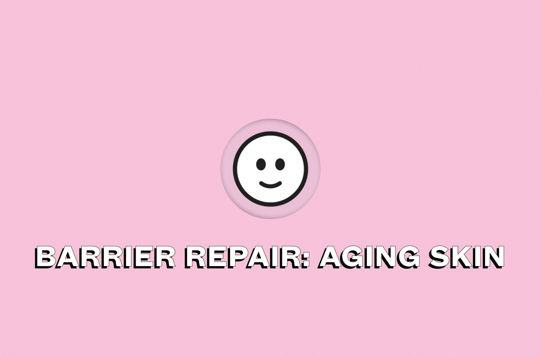 Barrier repair for aging skin