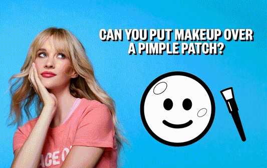 Can You Put Makeup Over a Pimple Patch?