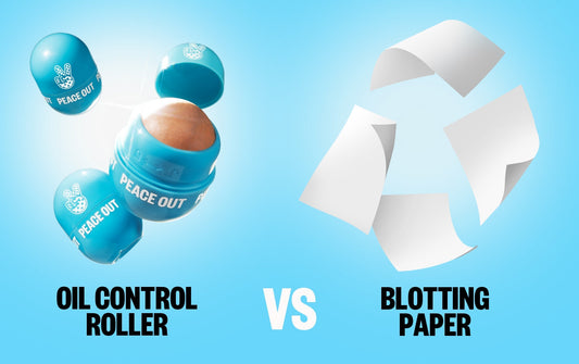 Oil Control Roller vs. Blotting Paper