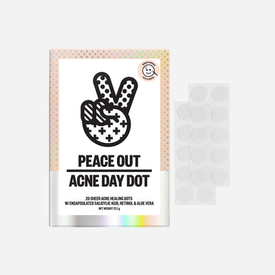 Peace Out Acne Day Dot Packaging