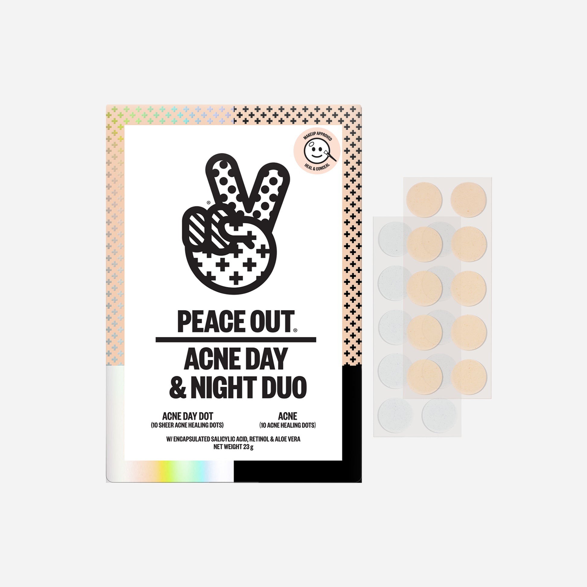 Peace Out Acne Day & Night Duo