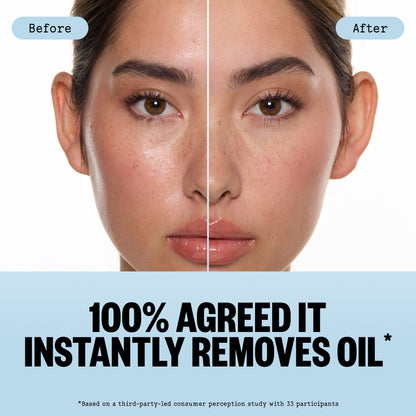 Peace Out Instant Oil Control Roller with dragonite halloysite, kaolin and bentonite clays.