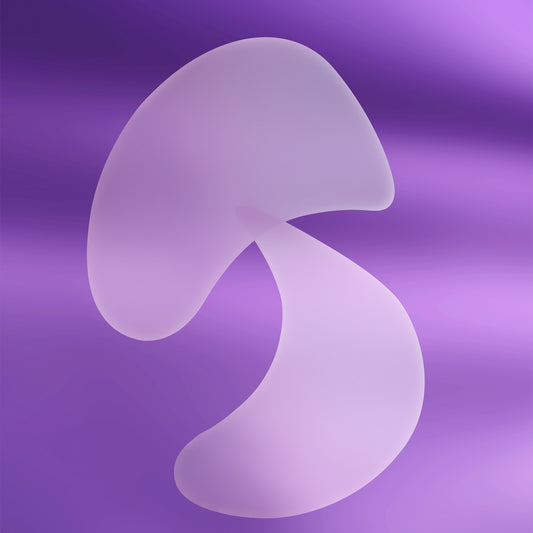 Puffy Eyes Patches hover on a purple background