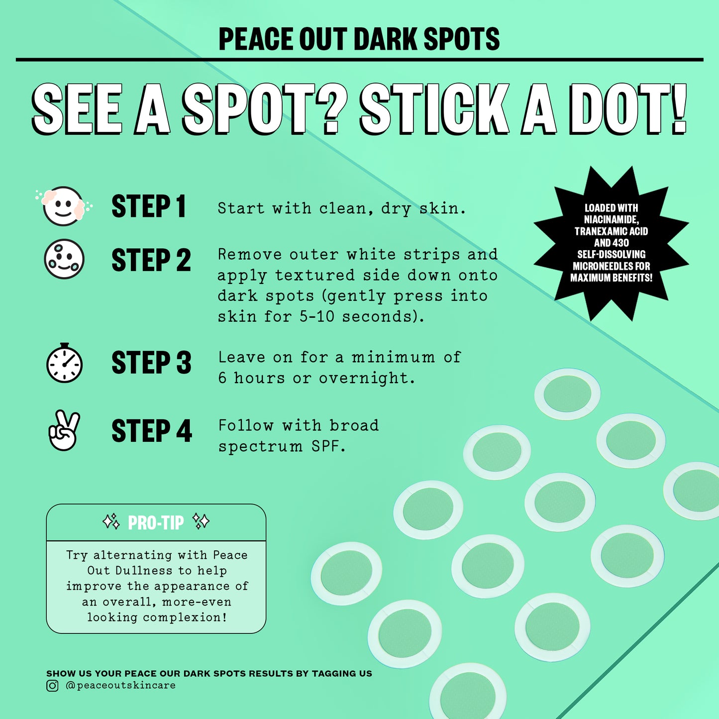 Dark Spots Microneedling Dots